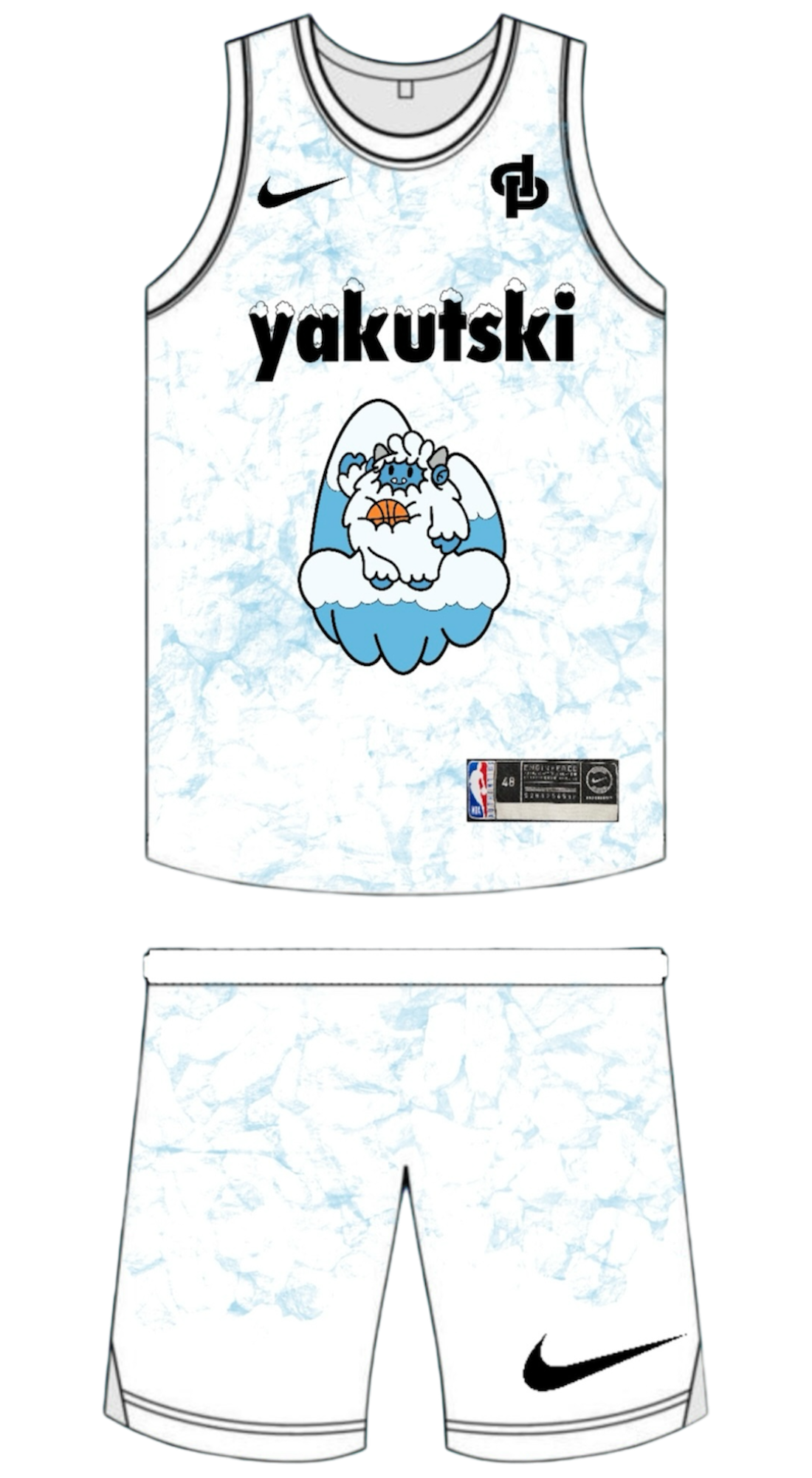 Yétis home shirt