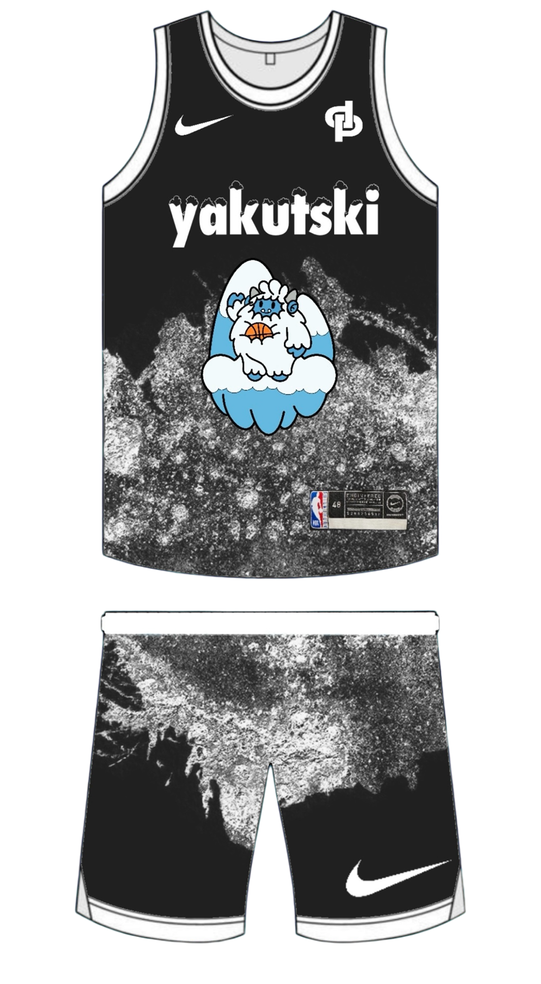 Yétis away shirt